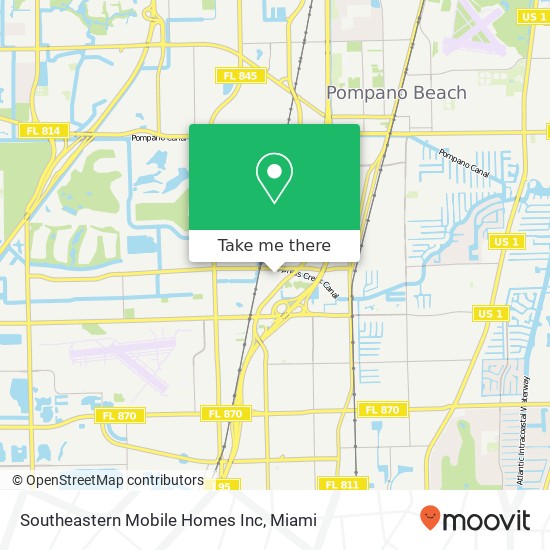 Mapa de Southeastern Mobile Homes Inc