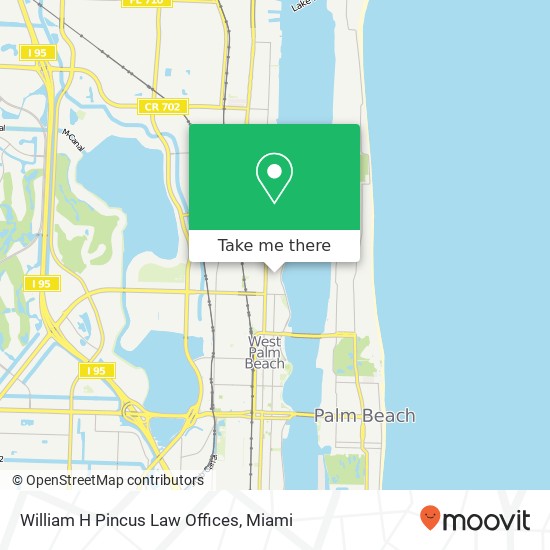 William H Pincus Law Offices map