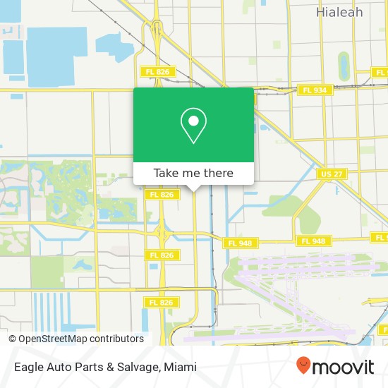 Mapa de Eagle Auto Parts & Salvage