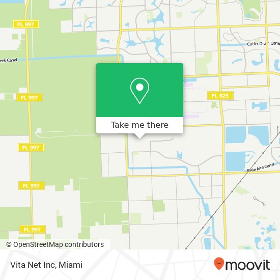 Vita Net Inc map