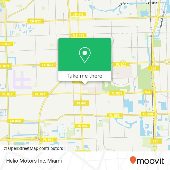 Helio Motors Inc map