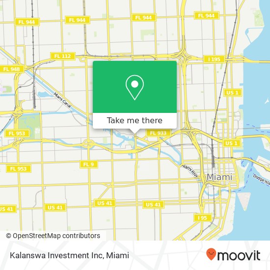 Kalanswa Investment Inc map