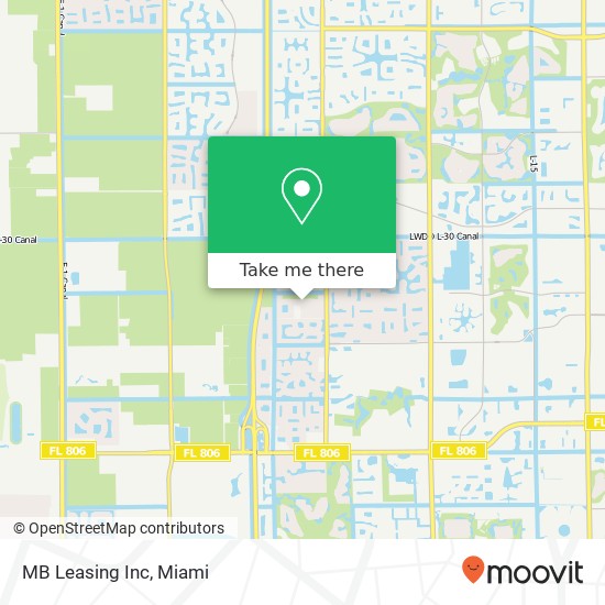 MB Leasing Inc map