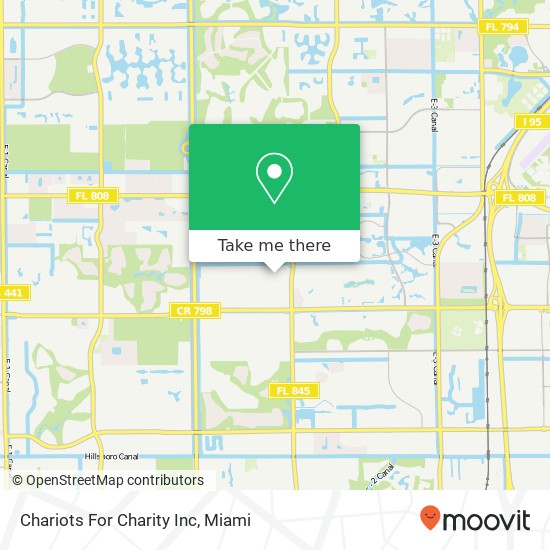 Chariots For Charity Inc map