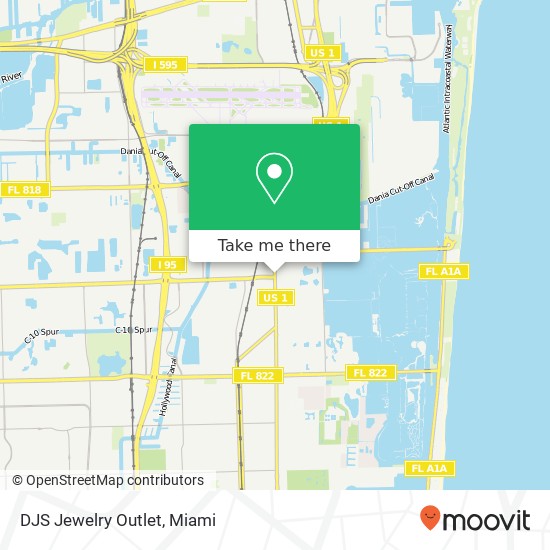 DJS Jewelry Outlet map