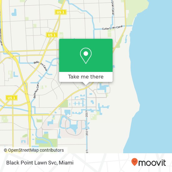 Black Point Lawn Svc map