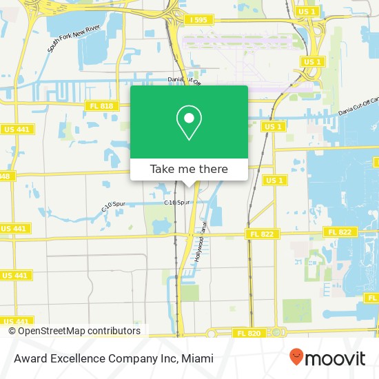 Mapa de Award Excellence Company Inc