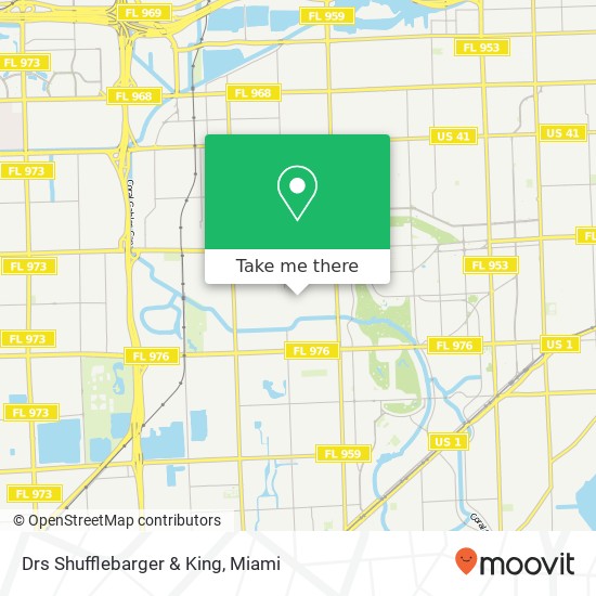 Drs Shufflebarger & King map