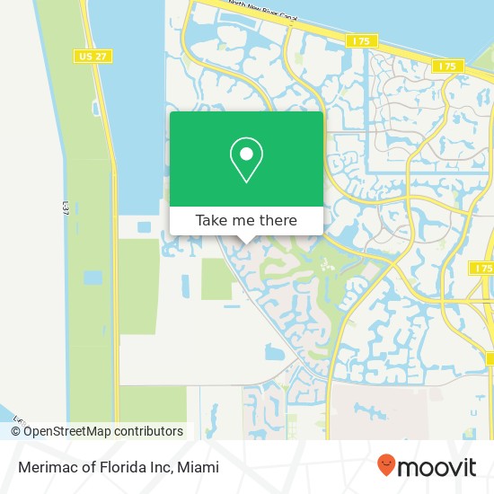 Merimac of Florida Inc map