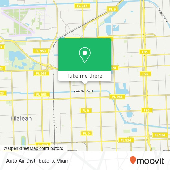 Mapa de Auto Air Distributors