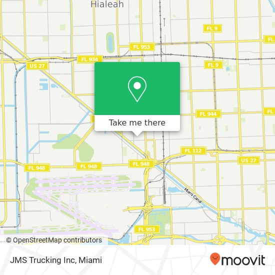 JMS Trucking Inc map