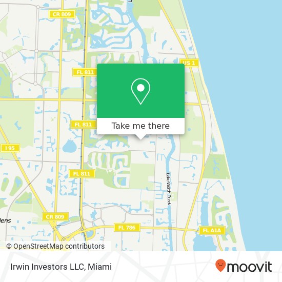 Irwin Investors LLC map