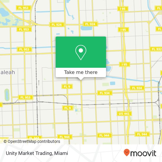 Unity Market Trading map