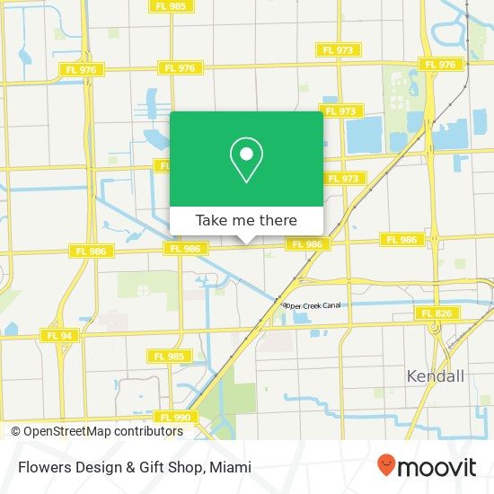 Mapa de Flowers Design & Gift Shop