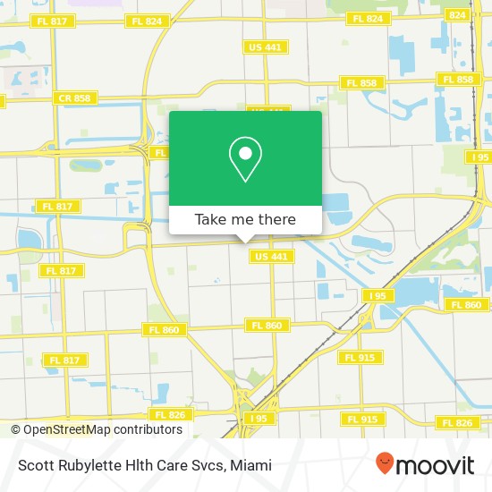 Scott Rubylette Hlth Care Svcs map