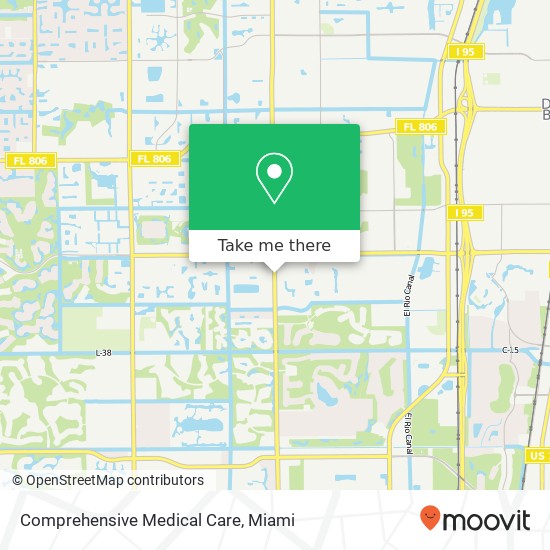 Mapa de Comprehensive Medical Care