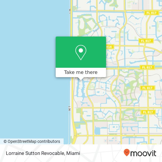 Lorraine Sutton Revocable map