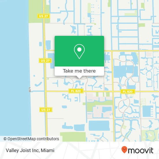 Valley Joist Inc map