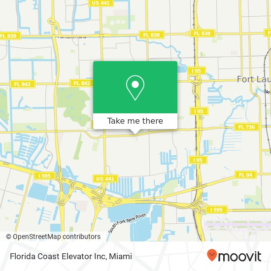 Mapa de Florida Coast Elevator Inc
