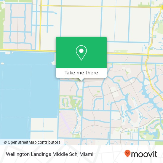 Wellington Landings Middle Sch map