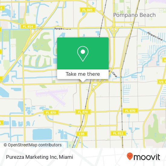Mapa de Purezza Marketing Inc