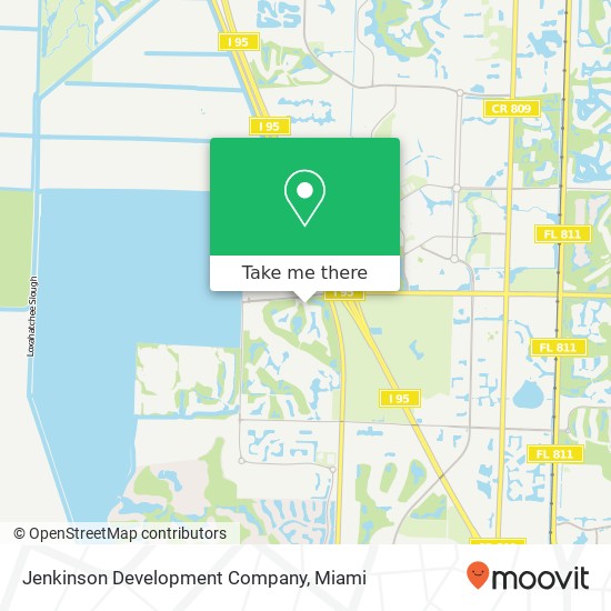 Mapa de Jenkinson Development Company