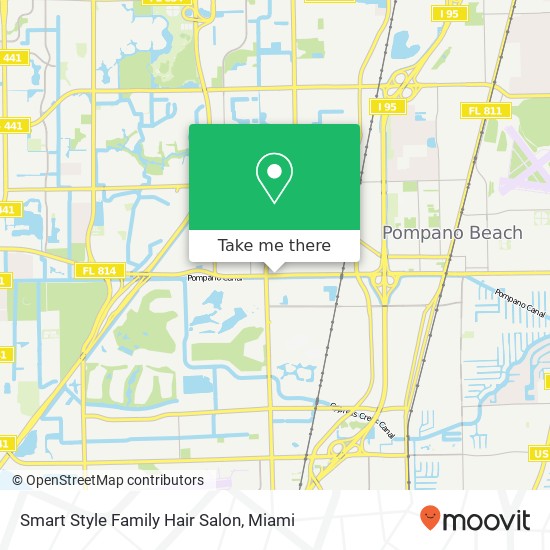 Mapa de Smart Style Family Hair Salon