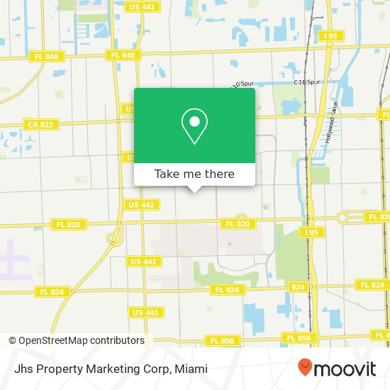 Jhs Property Marketing Corp map