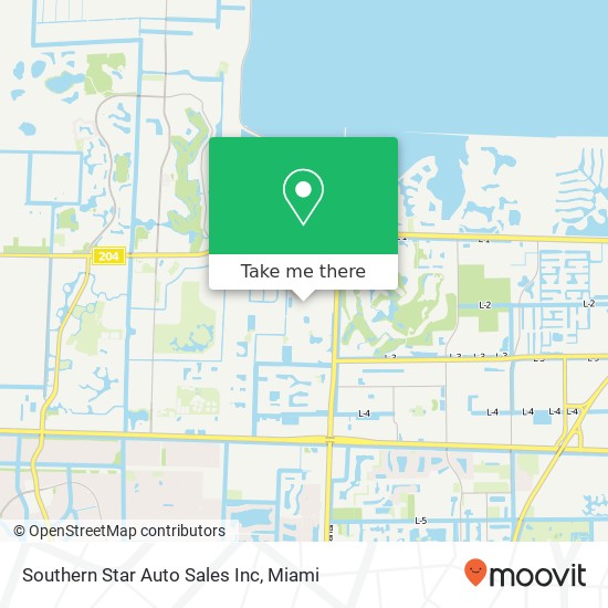 Southern Star Auto Sales Inc map