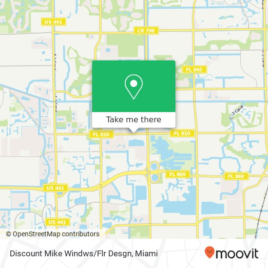 Discount Mike Windws/Flr Desgn map
