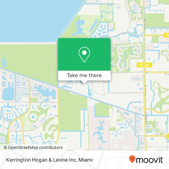 Kerrington Hogan & Levine Inc map