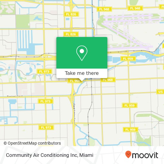 Community Air Conditioning Inc map