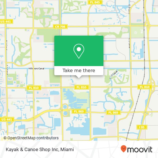 Mapa de Kayak & Canoe Shop Inc