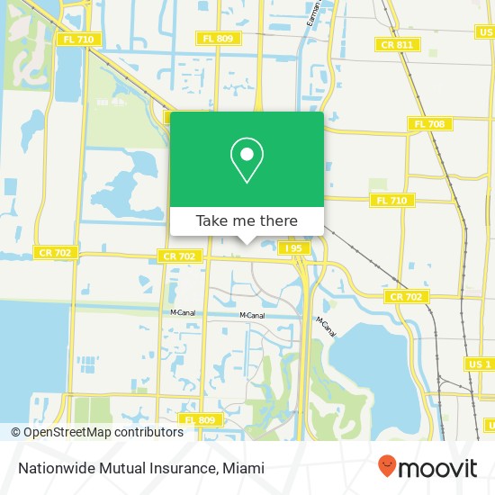 Nationwide Mutual Insurance map