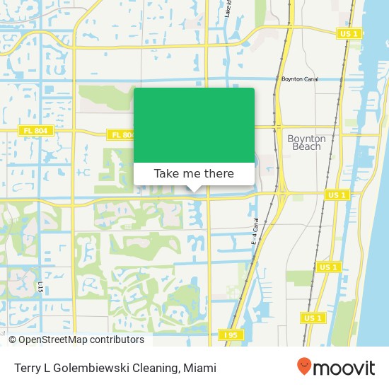 Terry L Golembiewski Cleaning map