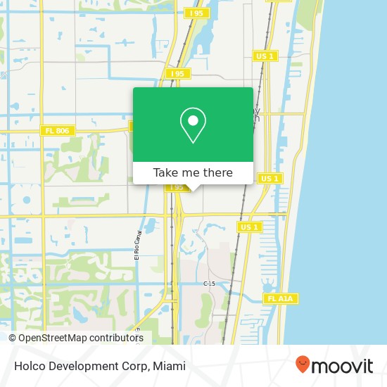 Holco Development Corp map