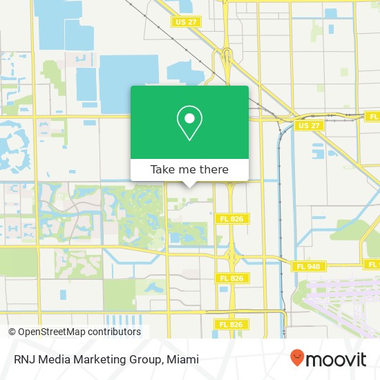 RNJ Media Marketing Group map