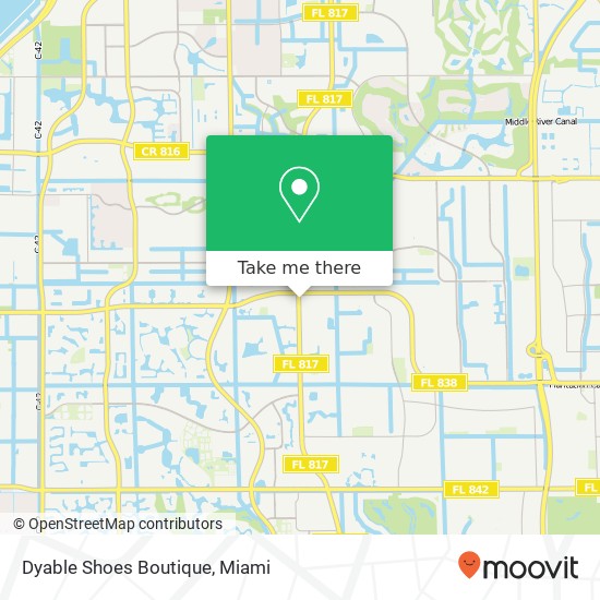 Dyable Shoes Boutique map