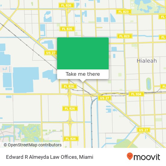 Mapa de Edward R Almeyda Law Offices