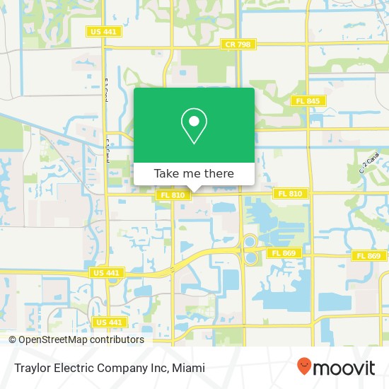 Mapa de Traylor Electric Company Inc