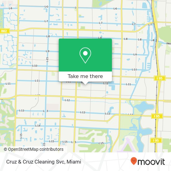 Cruz & Cruz Cleaning Svc map