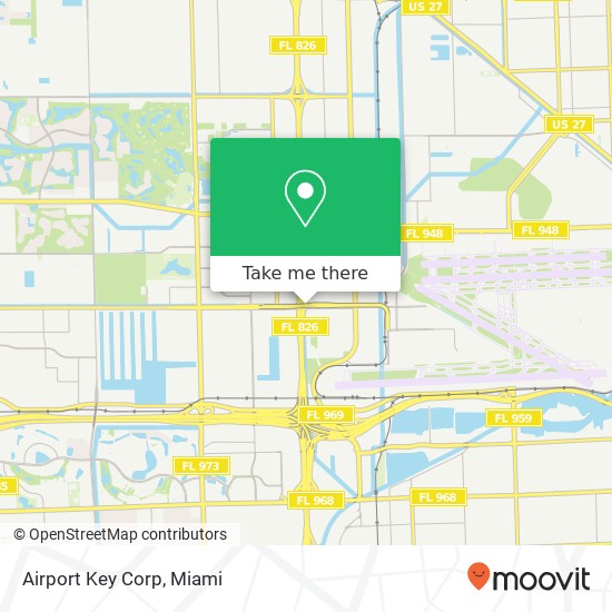 Airport Key Corp map