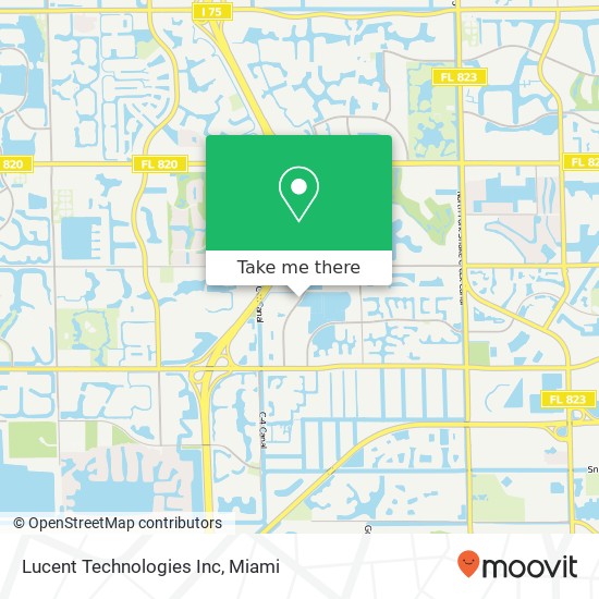 Lucent Technologies Inc map