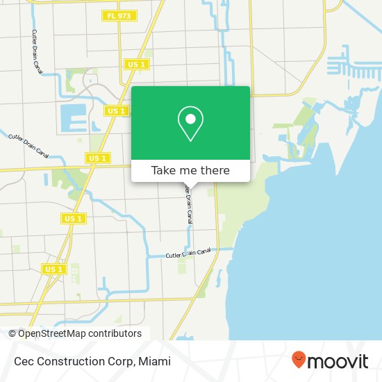 Cec Construction Corp map