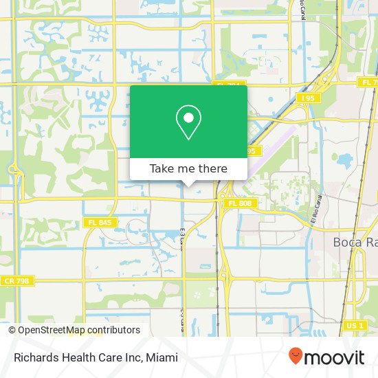 Mapa de Richards Health Care Inc