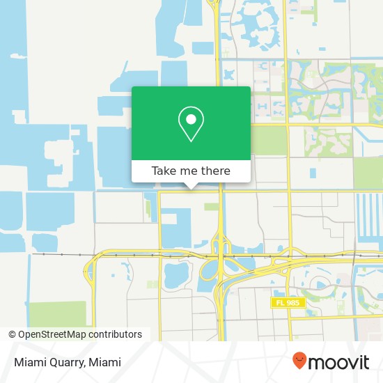 Mapa de Miami Quarry