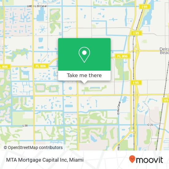 Mapa de MTA Mortgage Capital Inc