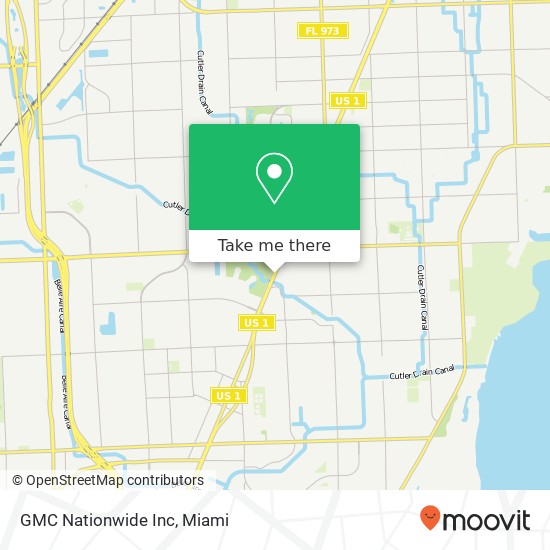 Mapa de GMC Nationwide Inc