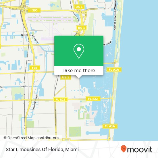 Mapa de Star Limousines Of Florida