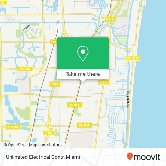 Unlimited Electrical Contr map